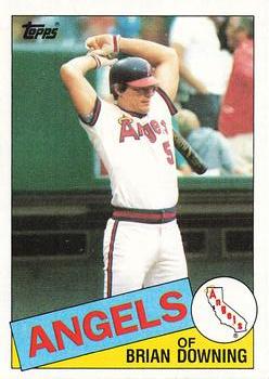 1985 Topps #374 Brian Downing Front
