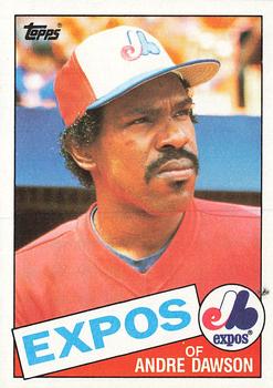 1985 Topps #420 Andre Dawson Front