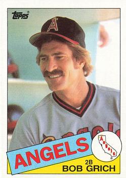 1985 Topps #465 Bob Grich Front