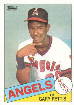 1985 Topps #497 Gary Pettis Front