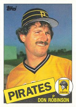1985 Topps #537 Don Robinson Front