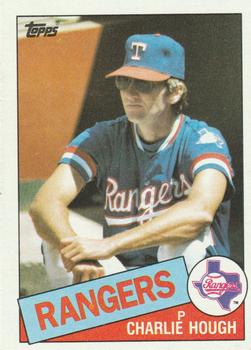 1985 Topps #571 Charlie Hough Front