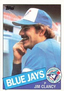 1985 Topps #746 Jim Clancy Front