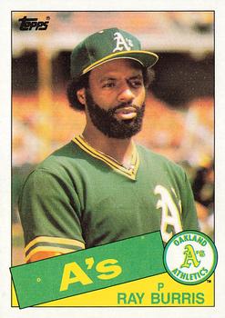 1985 Topps #758 Ray Burris Front
