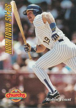 1994 Pinnacle Church's Hometown Stars #25 Robin Yount Front