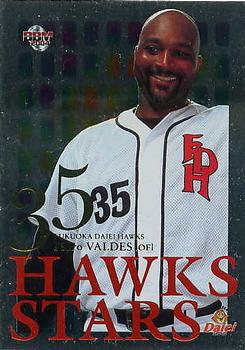 2004 BBM Fukuoka Daiei Hawks - Hawks Stars #HS12 Pedro Valdes Front