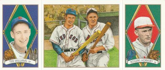 1993 Upper Deck All-Time Heroes #132 Ted Williams / Rogers Hornsby Front