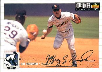 1994 Collector's Choice - Silver Signature #106 Jeff Gardner Front