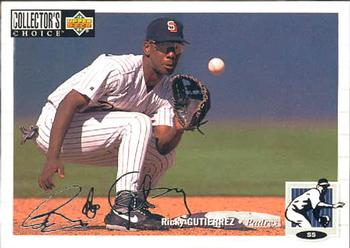 1994 Collector's Choice - Silver Signature #119 Ricky Gutierrez Front