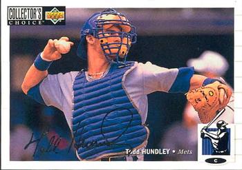 1994 Collector's Choice - Silver Signature #143 Todd Hundley Front