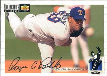 1994 Collector's Choice - Silver Signature #226 Roger Pavlik Front