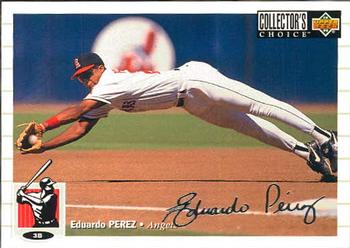 1994 Collector's Choice - Silver Signature #228 Eduardo Perez Front