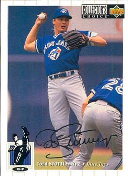 1994 Collector's Choice - Silver Signature #269 Todd Stottlemyre Front
