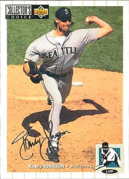 1994 Collector's Choice - Silver Signature #357 Randy Johnson Front