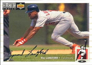 1994 Collector's Choice - Silver Signature #365 Ray Lankford Front