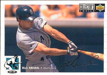 1994 Collector's Choice - Silver Signature #37 Rich Amaral Front