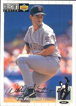 1994 Collector's Choice - Silver Signature #381 Wally Whitehurst Front