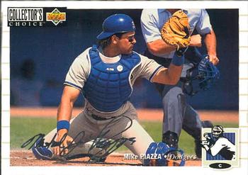 1994 Collector's Choice - Silver Signature #400 Mike Piazza Front