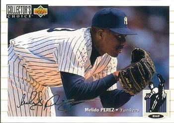 1994 Collector's Choice - Silver Signature #432 Melido Perez Front