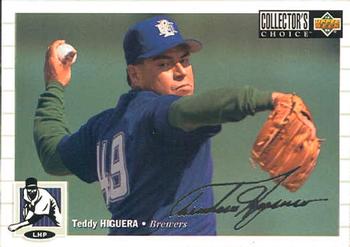 1994 Collector's Choice - Silver Signature #451 Teddy Higuera Front
