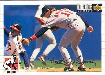 1994 Collector's Choice - Silver Signature #452 Tim Naehring Front