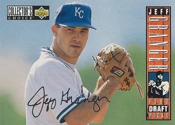 1994 Collector's Choice - Silver Signature #23 Jeff Granger Front