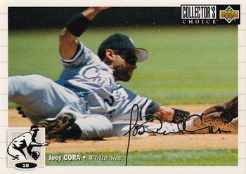 1994 Collector's Choice - Silver Signature #85 Joey Cora Front