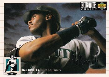 1994 Collector's Choice - Silver Signature #117 Ken Griffey Jr. Front