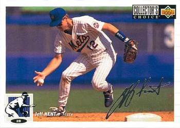 1994 Collector's Choice - Silver Signature #159 Jeff Kent Front