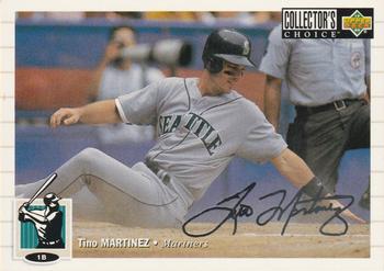 1994 Collector's Choice - Silver Signature #191 Tino Martinez Front