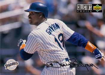 1994 Collector's Choice - Silver Signature #344 Tony Gwynn Front