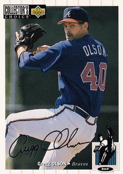 1994 Collector's Choice - Silver Signature #368 Gregg Olson Front