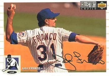 1994 Collector's Choice - Silver Signature #414 John Franco Front