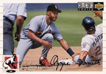 1994 Collector's Choice - Silver Signature #545 Ozzie Smith Front