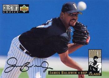 1994 Collector's Choice - Silver Signature #652 James Baldwin Front
