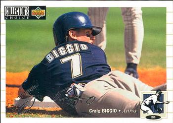 1994 Collector's Choice - Silver Signature #456 Craig Biggio Front