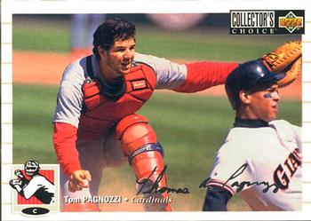 1994 Collector's Choice - Silver Signature #464 Tom Pagnozzi Front