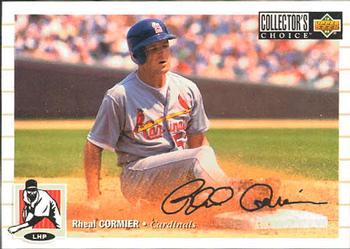 1994 Collector's Choice - Silver Signature #481 Rheal Cormier Front