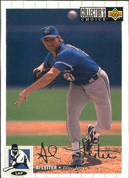1994 Collector's Choice - Silver Signature #512 Al Leiter Front