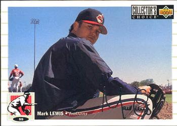 1994 Collector's Choice - Silver Signature #533 Mark Lewis Front