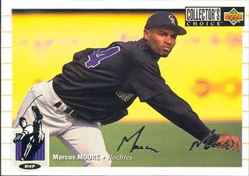 1994 Collector's Choice - Silver Signature #536 Marcus Moore Front