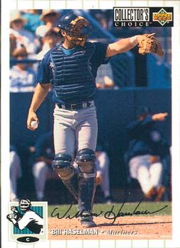 1994 Collector's Choice - Silver Signature #552 Bill Haselman Front