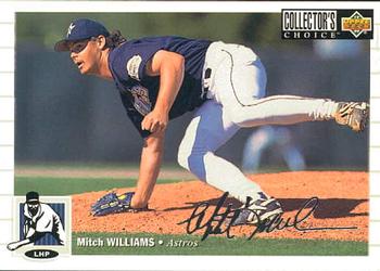 1994 Collector's Choice - Silver Signature #599 Mitch Williams Front