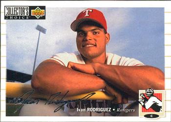 1994 Collector's Choice - Silver Signature #625 Ivan Rodriguez Front