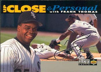 1994 Collector's Choice - Silver Signature #640 Frank Thomas Front