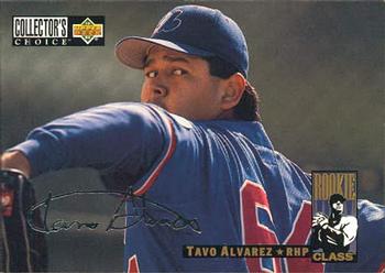 1994 Collector's Choice - Silver Signature #654 Tavo Alvarez Front