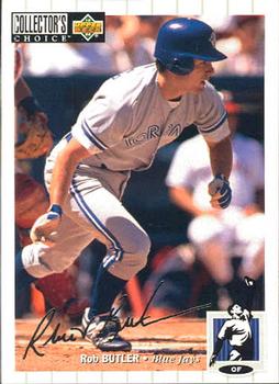1994 Collector's Choice - Silver Signature #71 Rob Butler Front