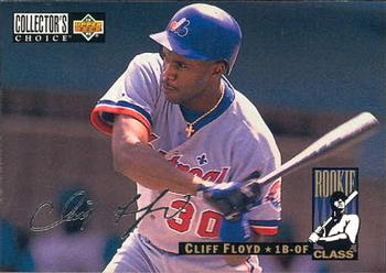 1994 Collector's Choice - Silver Signature #7 Cliff Floyd Front