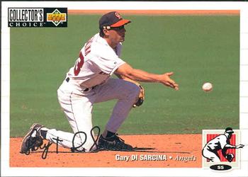 1994 Collector's Choice - Silver Signature #94 Gary DiSarcina Front