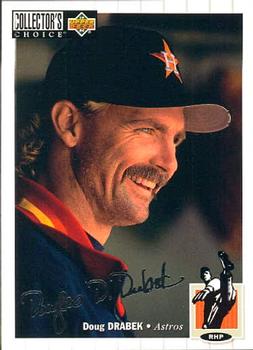 1994 Collector's Choice - Silver Signature #95 Doug Drabek Front